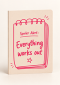 Everything Works Out A5 Softcover Notebook