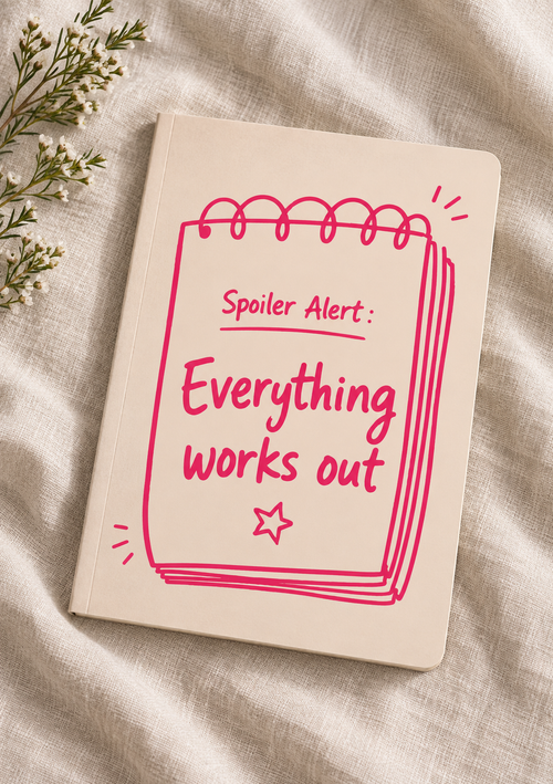 Everything Works Out A5 Softcover Notebook