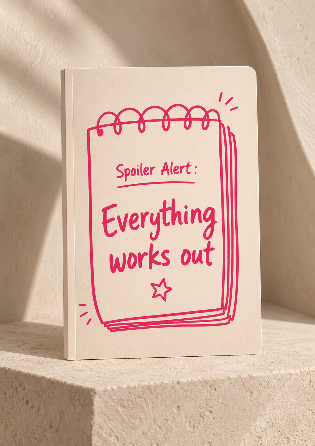 Everything Works Out A5 Softcover Notebook