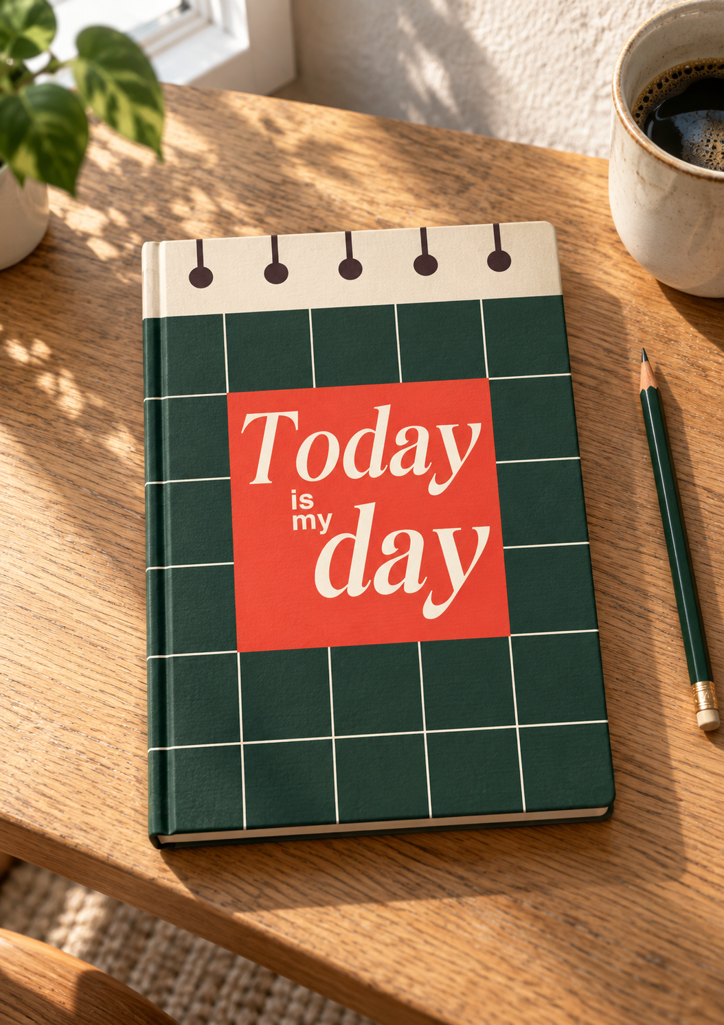 Today is my Day A5 Hardcover Notebook