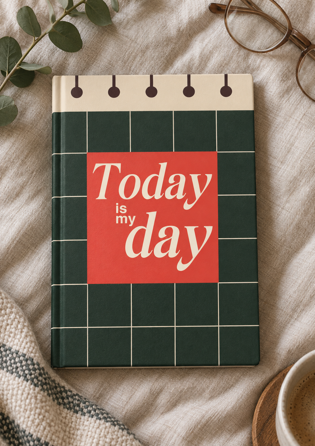 Today is my Day A5 Hardcover Notebook