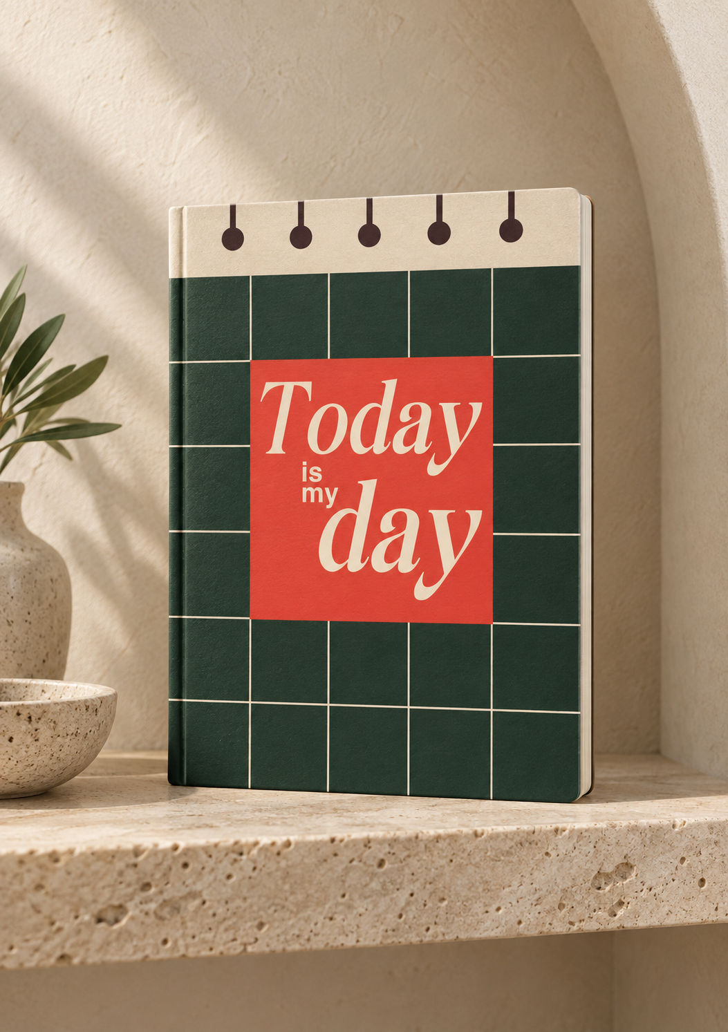 Today is my Day A5 Hardcover Notebook