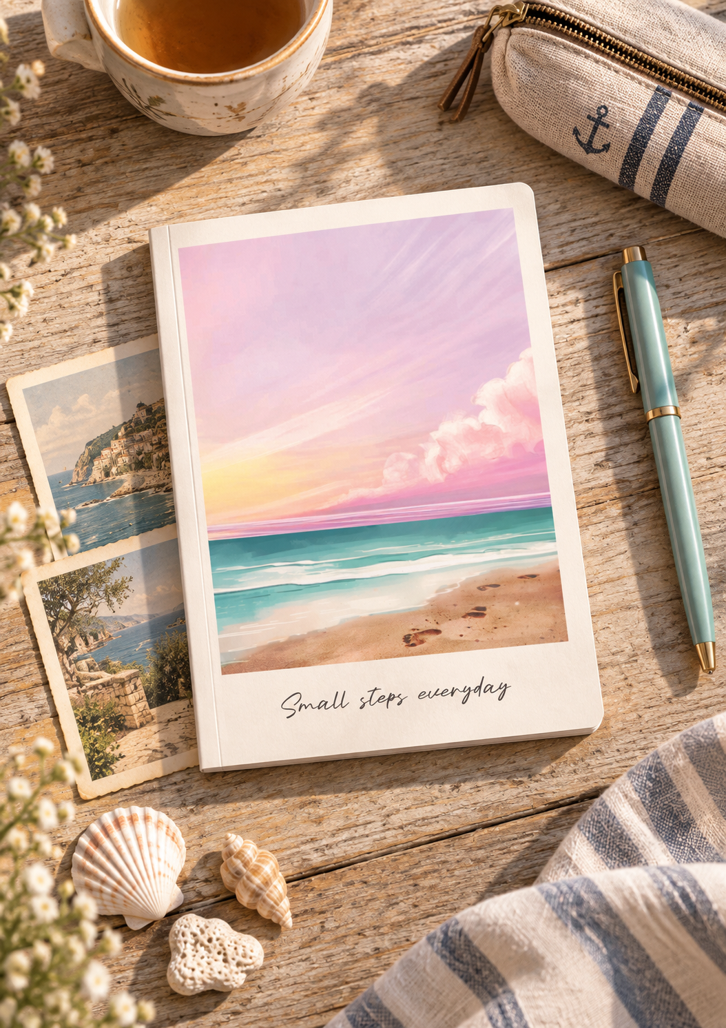 Small Steps Everyday A6 Softcover Notebook