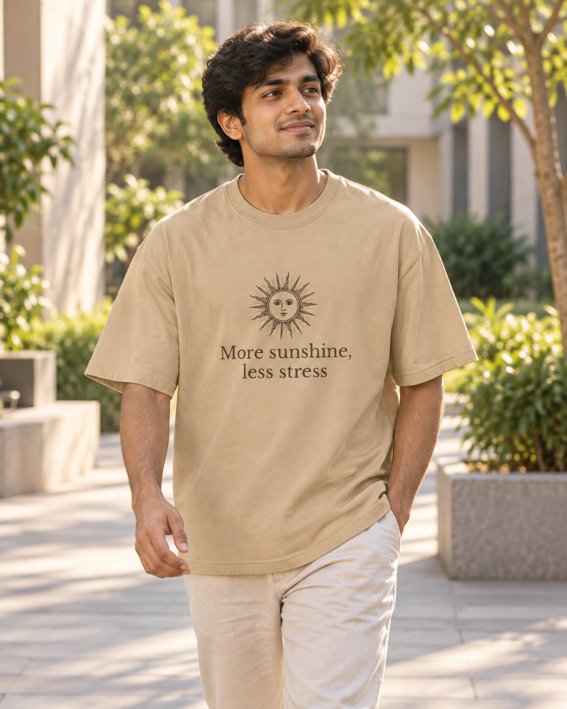 More Sunshine, Less Stress T-Shirt