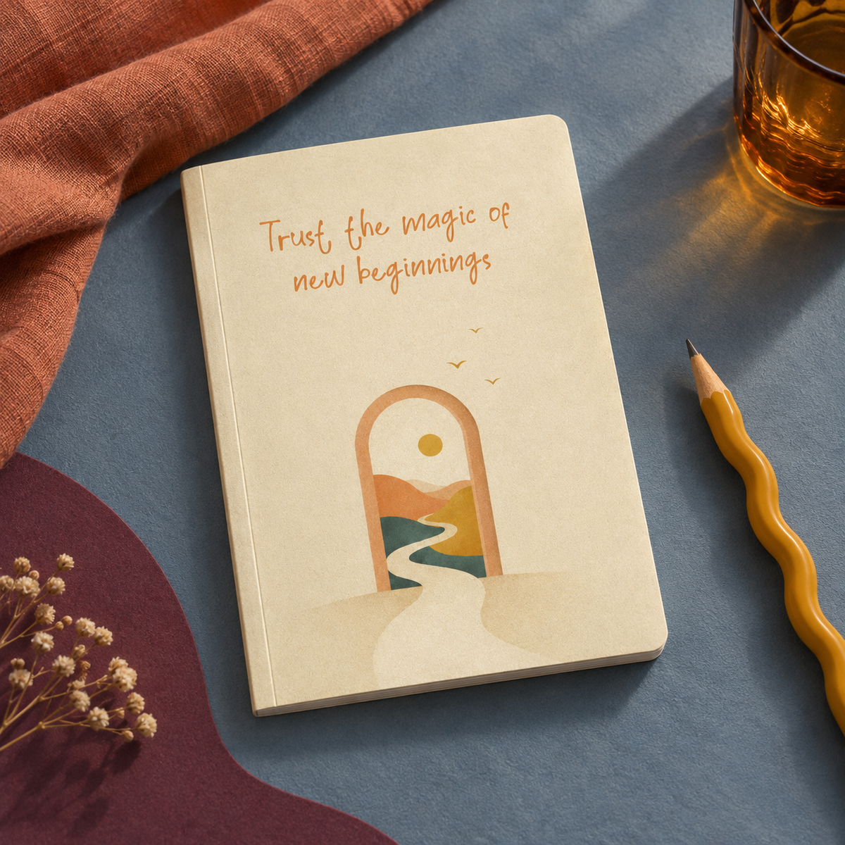 New Beginnings A6 Softcover Notebook