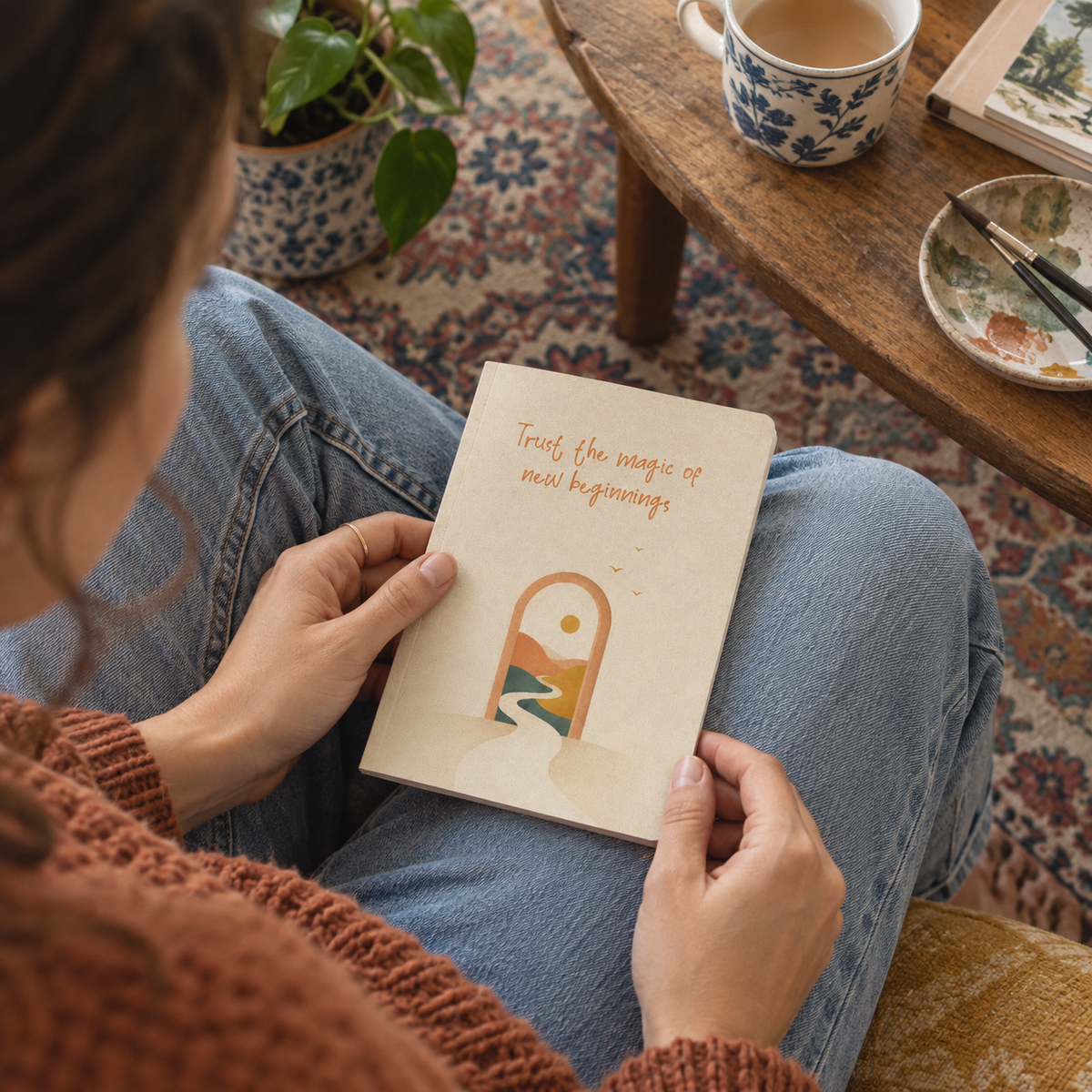 New Beginnings A6 Softcover Notebook