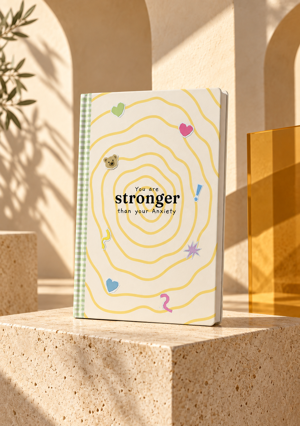 You > Anxiety A5 Hardcover Notebook