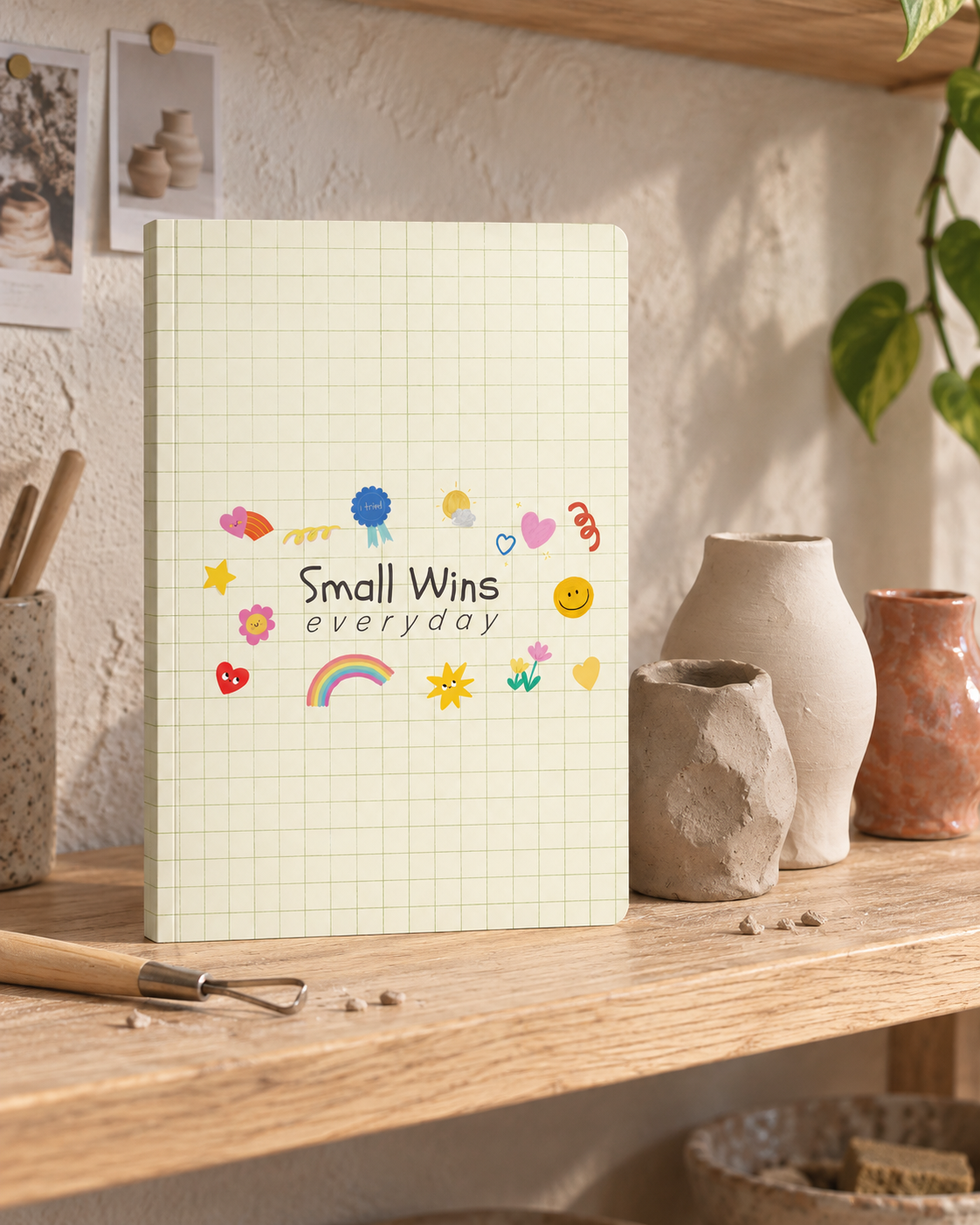 Small Wins Everyday A5 Softcover Notebook