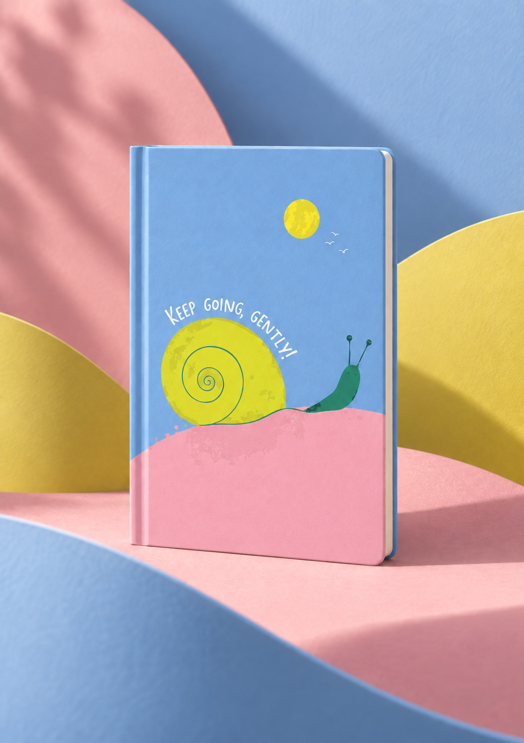 Keep Going Gently A5 Hardcover Notebook
